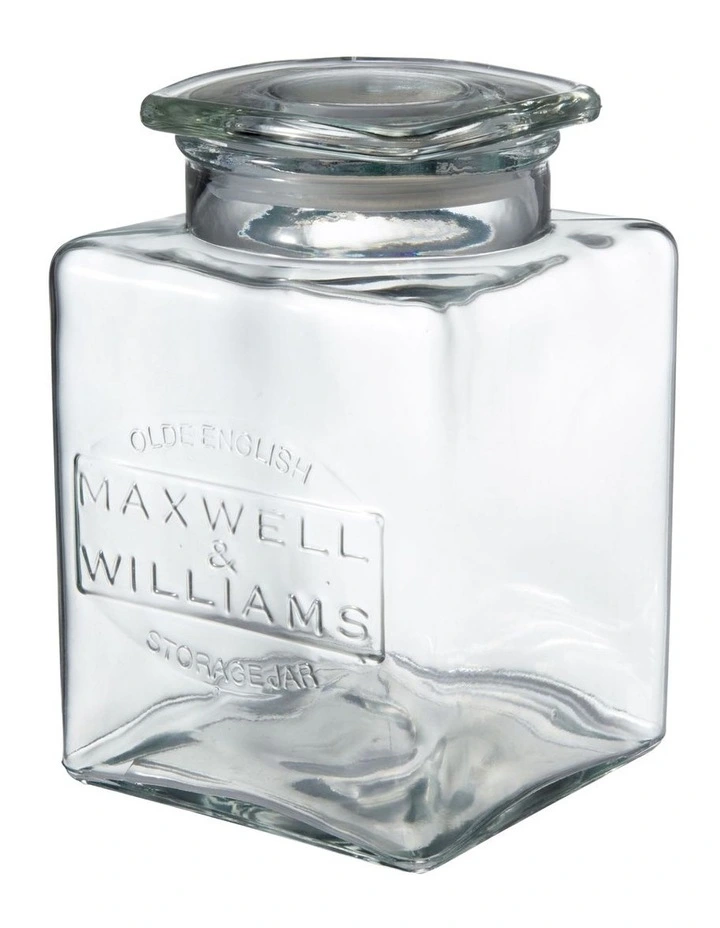 Olde English Storage Jar 1 Litre in Silver image 2