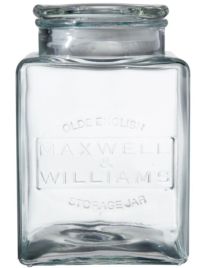 Olde English Storage Jar 1 Litre in Silver image 1