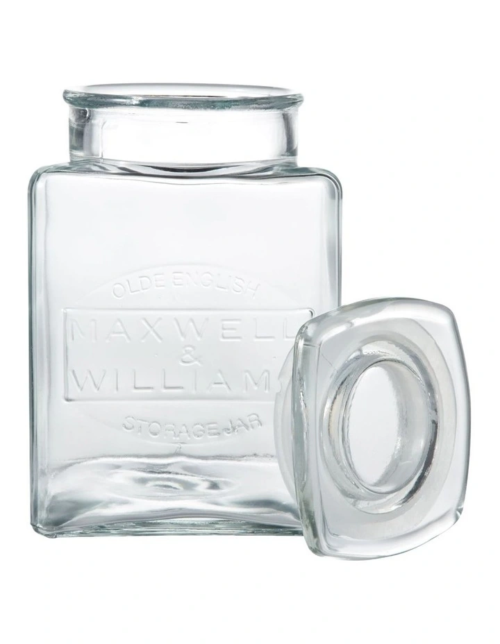 Olde English Storage Jar 1 Litre in Silver image 3