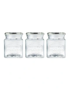 Olde English Storage Jars Set Of 3 Gift Boxed
