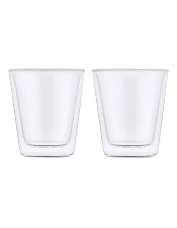 Blend Double Wall Conical Cup 200ml Set of 2 Gift Boxed