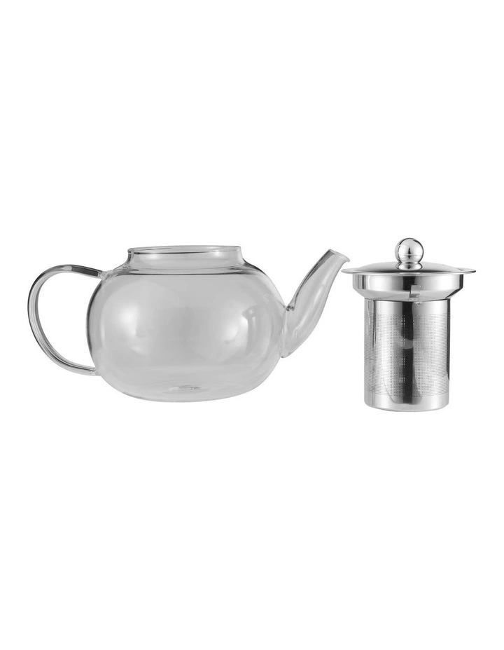 Blend Teapot With Infuser 800ml in Silver image 2