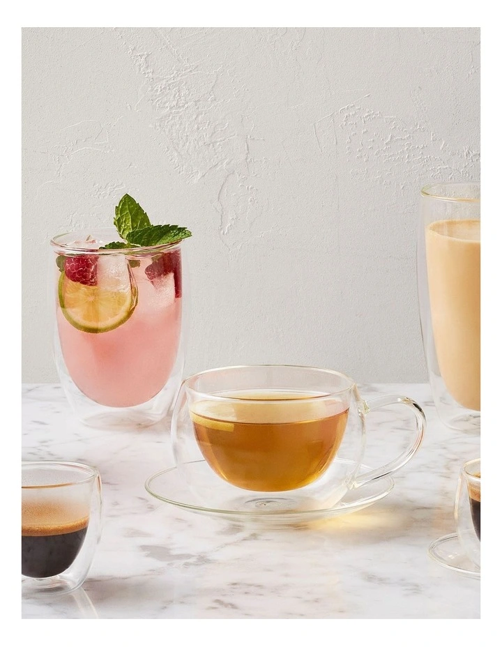 Blend Double Wall Cup and Saucer 270ml Set of 2 image 5