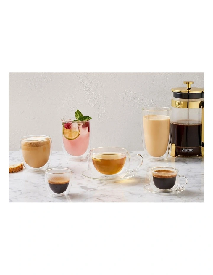 Blend Double Wall Cup and Saucer 270ml Set of 2 image 5
