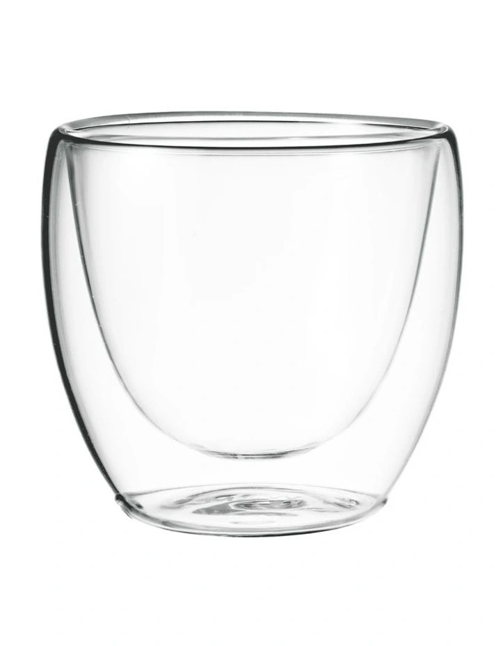 Blend Double Wall Espresso Cup Set of 2 80ml in Gift Boxed image 3