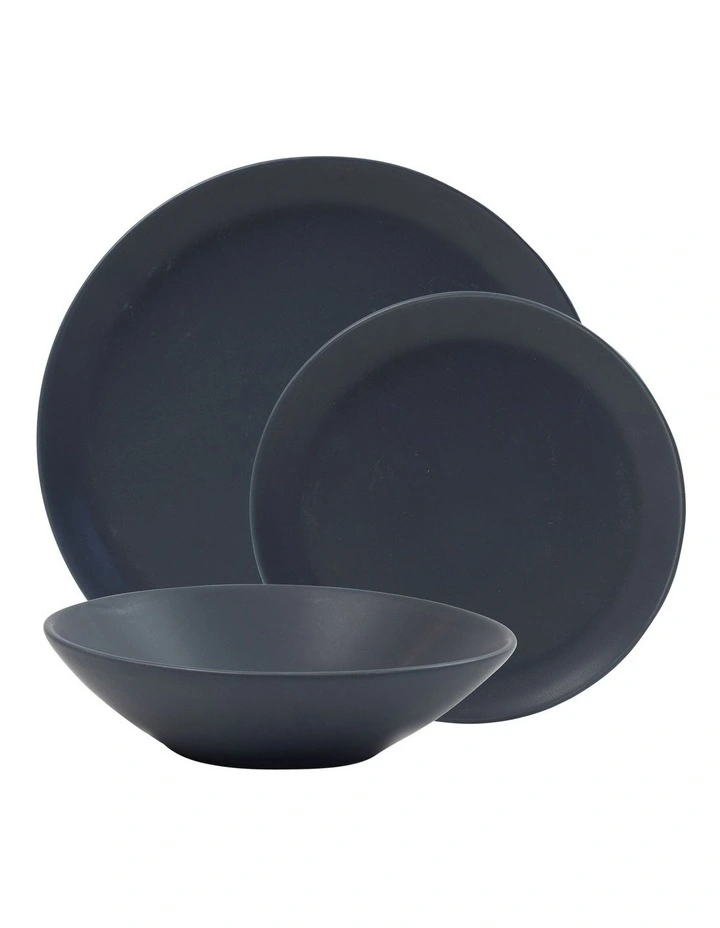 Frame Dinner Set 12 Pieces in Navy image 1