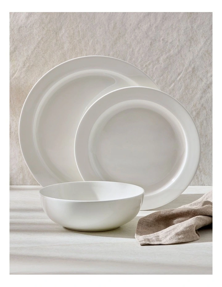 Remy Dinner Set of 12 in White image 3