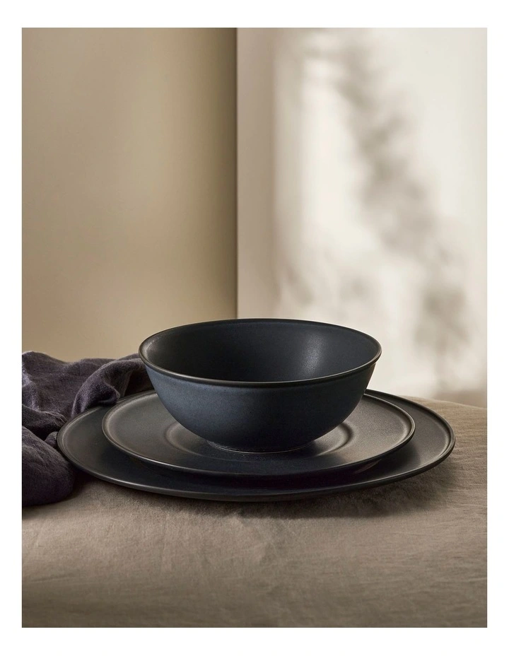 Milan Dinner Set of 12 in Charcoal image 3