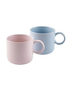 Finn Mug Set of 2 370ml in Multi