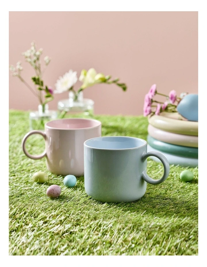 Finn Mug Set of 2 370ml in Multi image 4