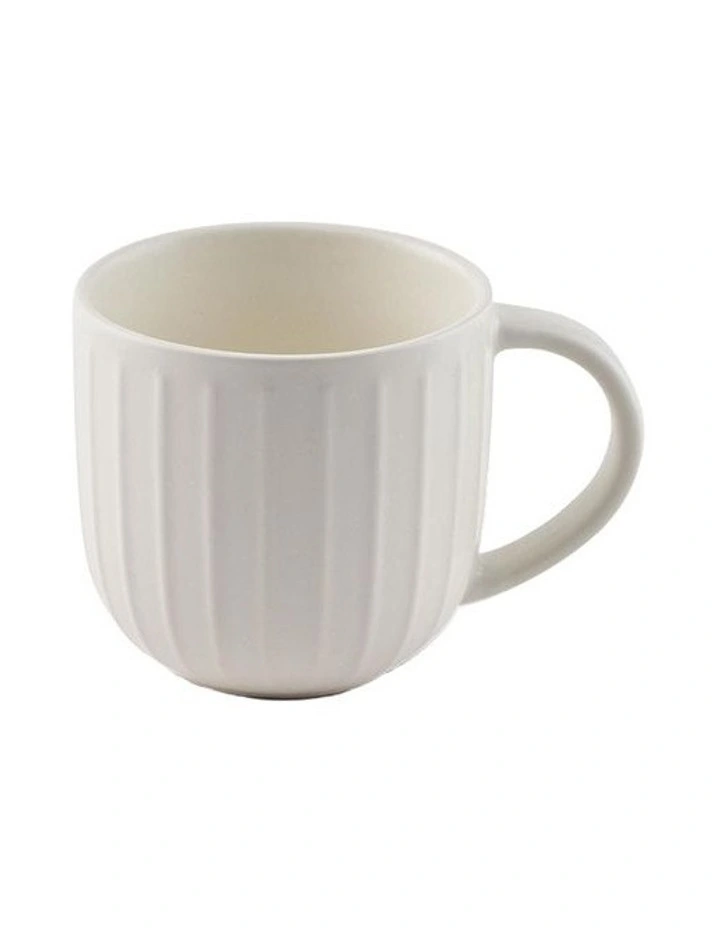 Barista Blake Mug Set 4 Piece 390ml in Snow image 2