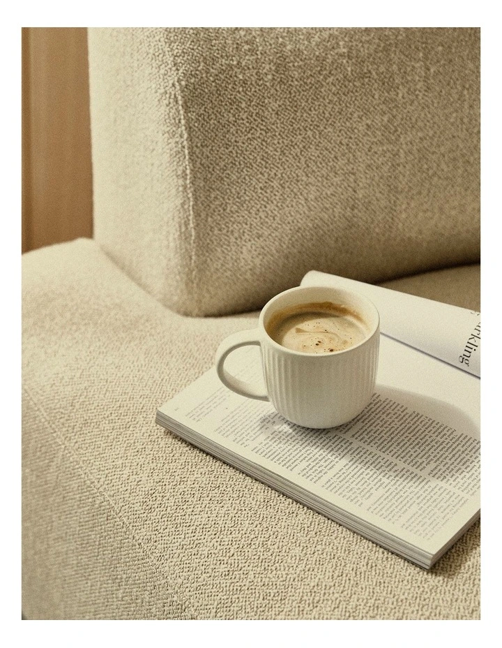 Barista Blake Mug Set 4 Piece 390ml in Snow image 4