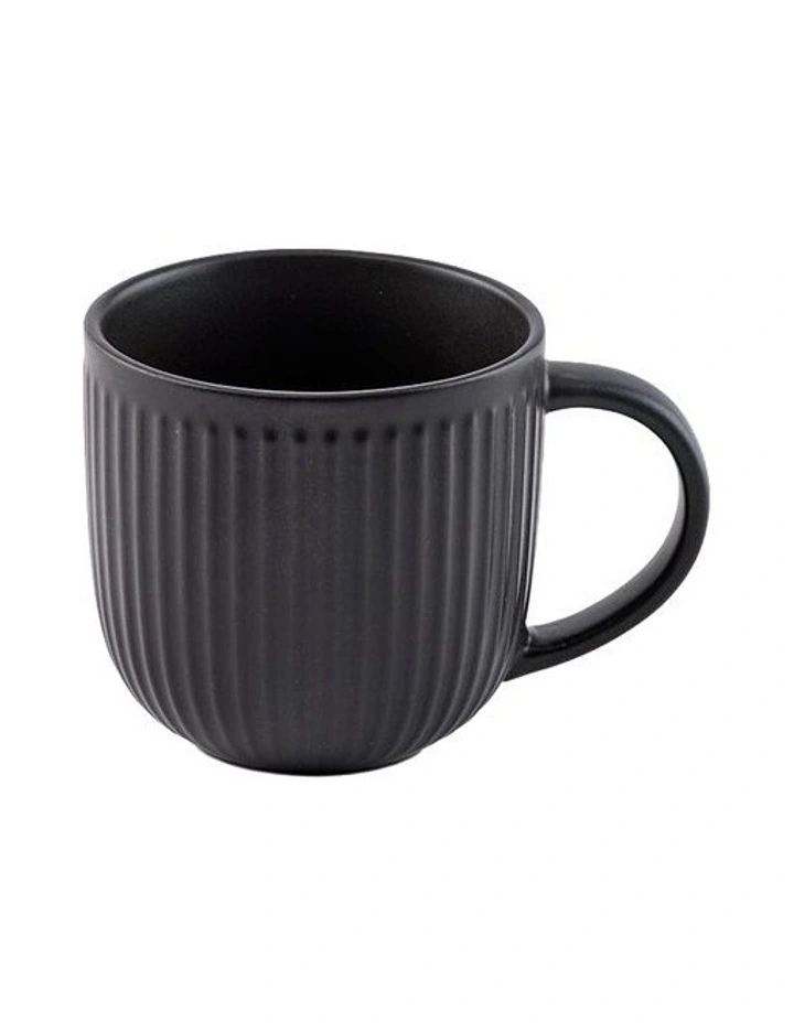 Barista Blake Mug Set 4 Piece 390ml in Charcoal image 2