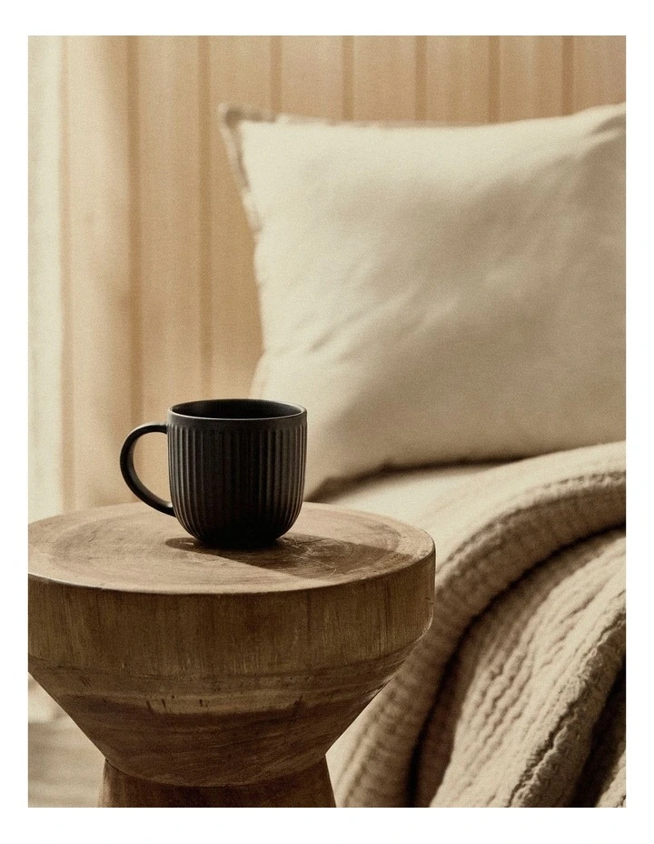 Barista Blake Mug Set 4 Piece 390ml in Charcoal image 4