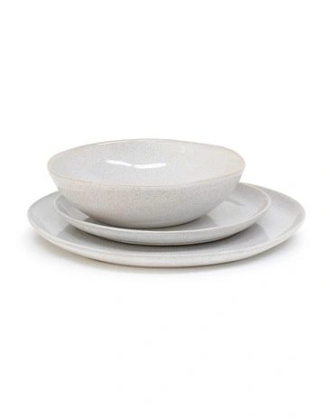 Series Dinner Set 12 Piece in Grey
