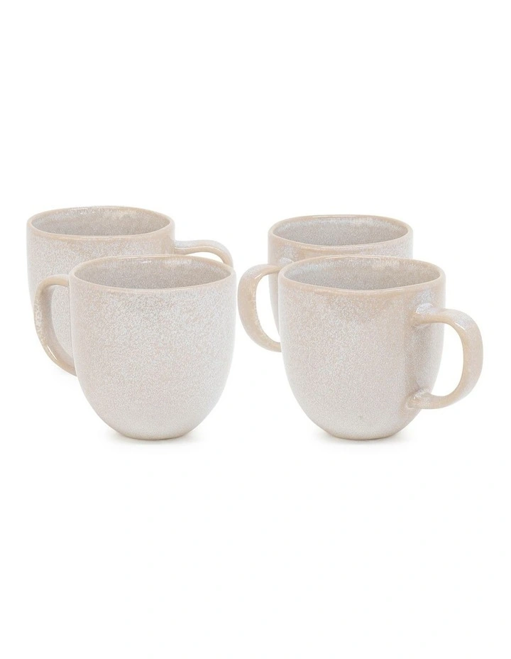 Series Mug 380Ml Set Of 4 Grey image 1