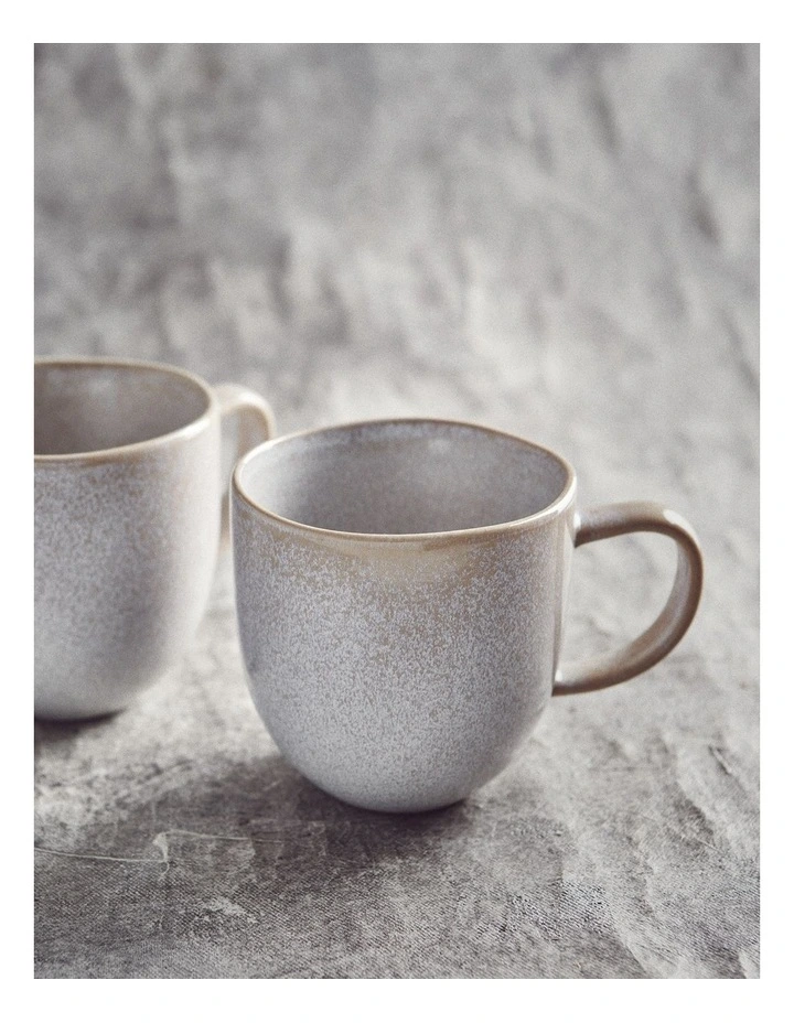 Series Mug 380Ml Set Of 4 Grey image 5