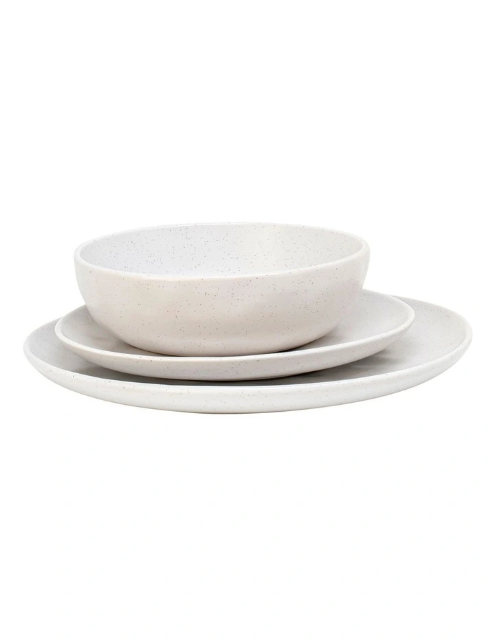 Amari Dinner Set 12pc in White image 2