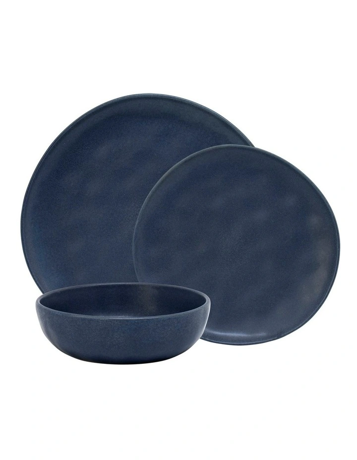 Amari Dinner Set 12pc in Blue image 1
