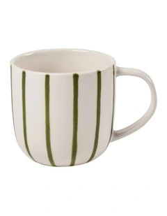 Anja Mug 450ml in Olive Stripe