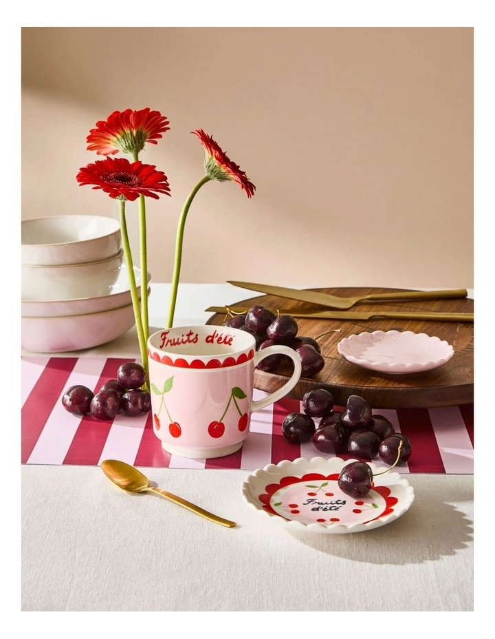 Wonderland Frut Dete Arc Mug 360ml in Multi image 3