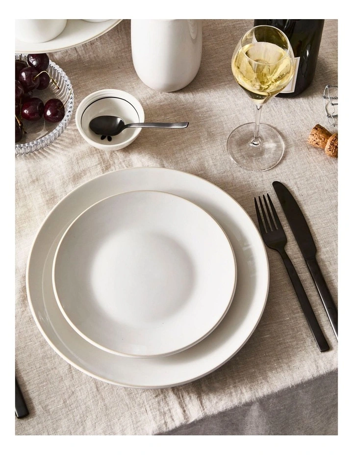 Riley Side Plate 21cm in White image 2