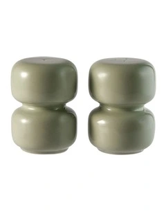 Riley Shaker 8cm Set Of2 in Faded Gum