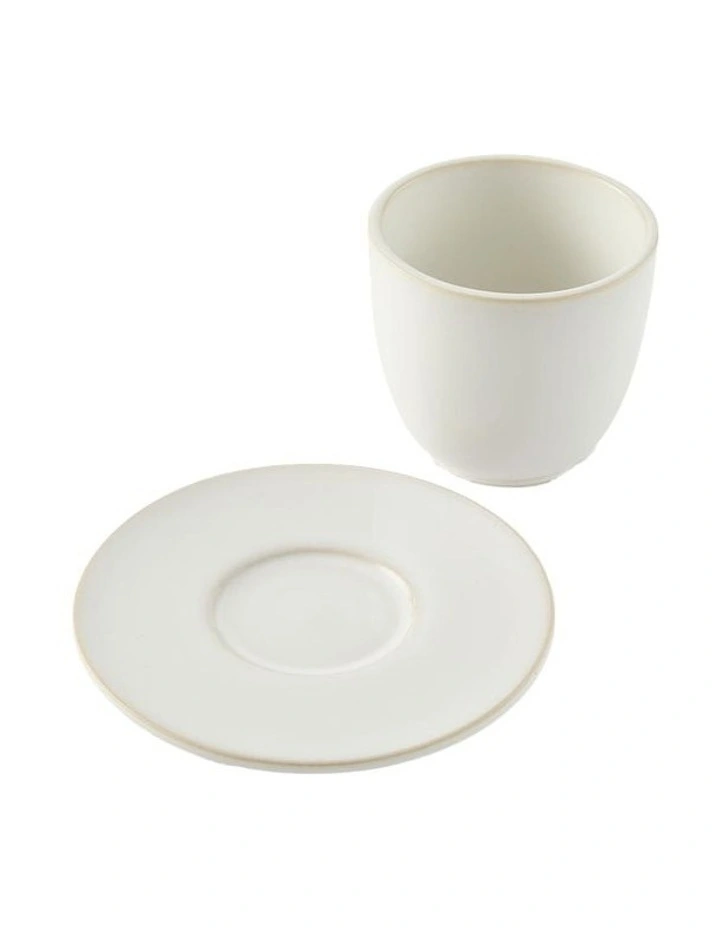 Riley Espresso Saucer 11cm in White image 2