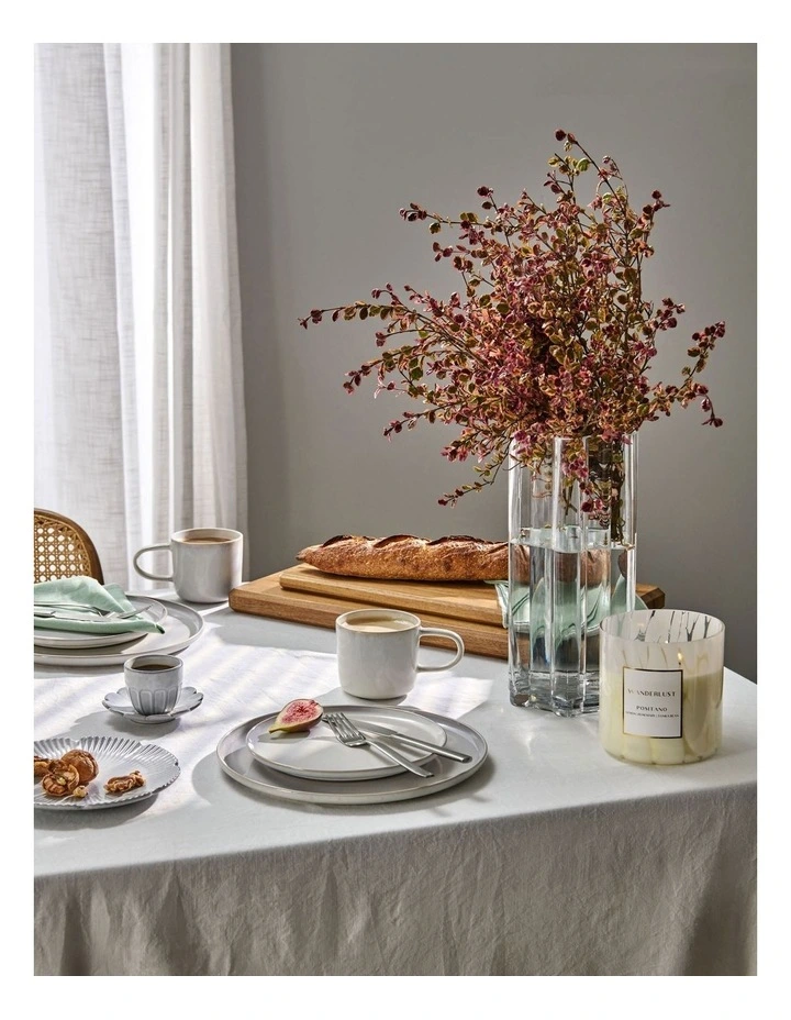 Bistro Dinner Plate 25cm in White image 2