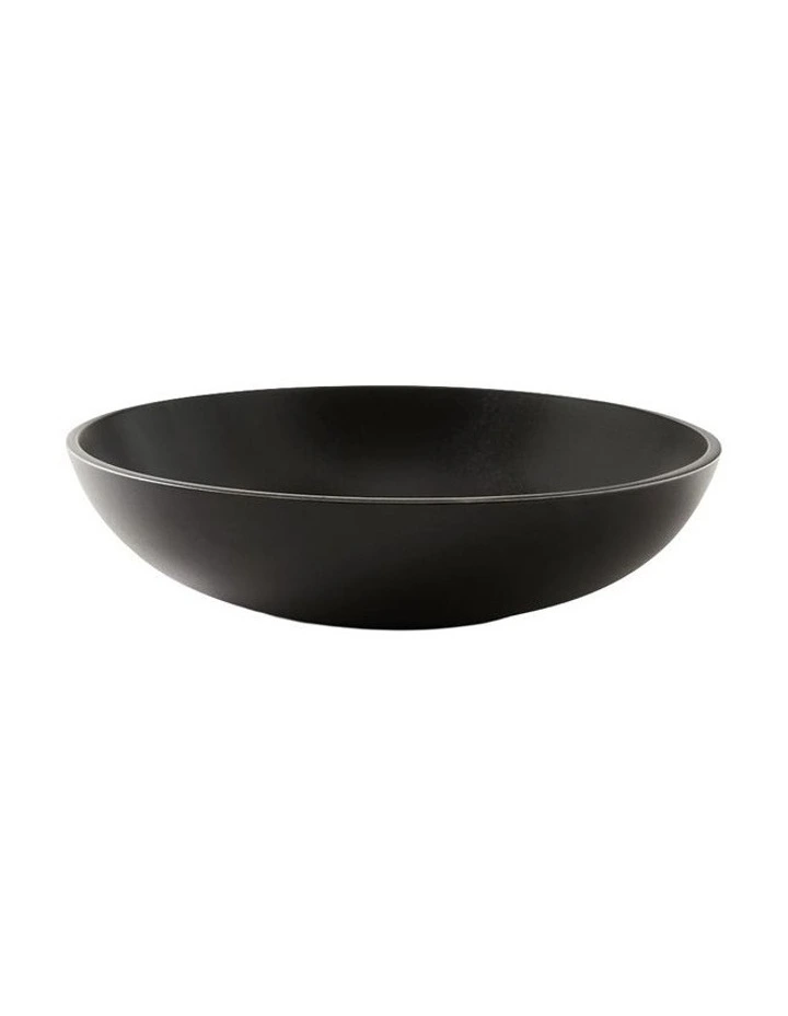 Riley Pasta Bowl 21 x 5.5cm in Black image 1
