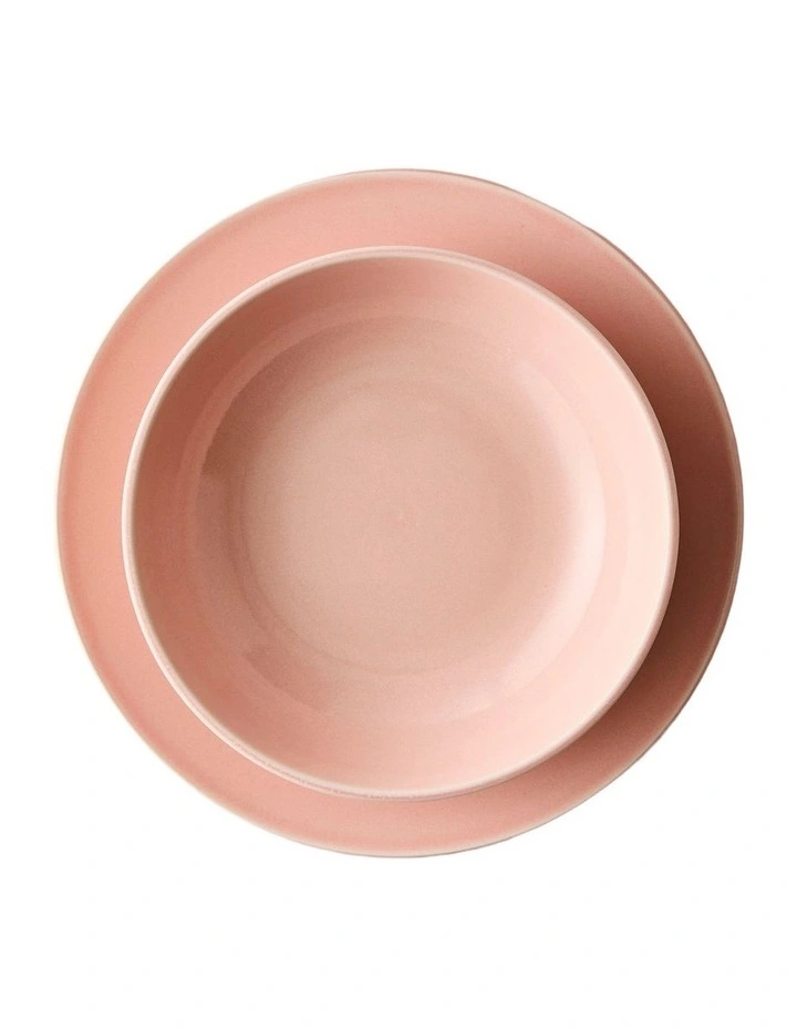 Riley Pasta Bowl 21 x 5.5cm in Rose Dust image 3