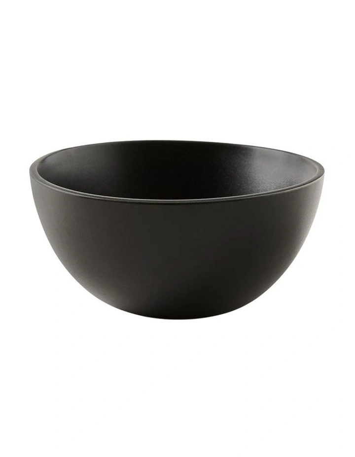 Riley Breakfast Bowl 14.5 x 7cm in Black image 1
