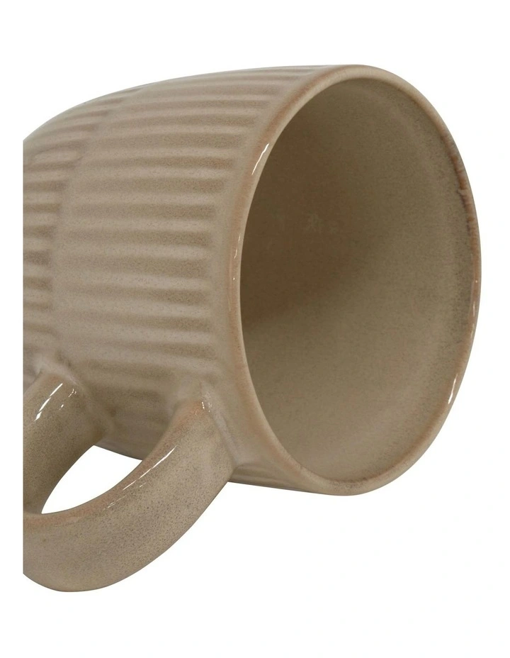 Bonnie Mug 350ml Set of 4 in Sand image 4