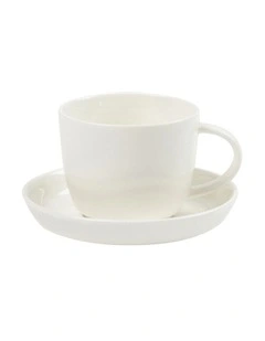 Canteen Espreso Cup & Saucer 150ml/12cm in White