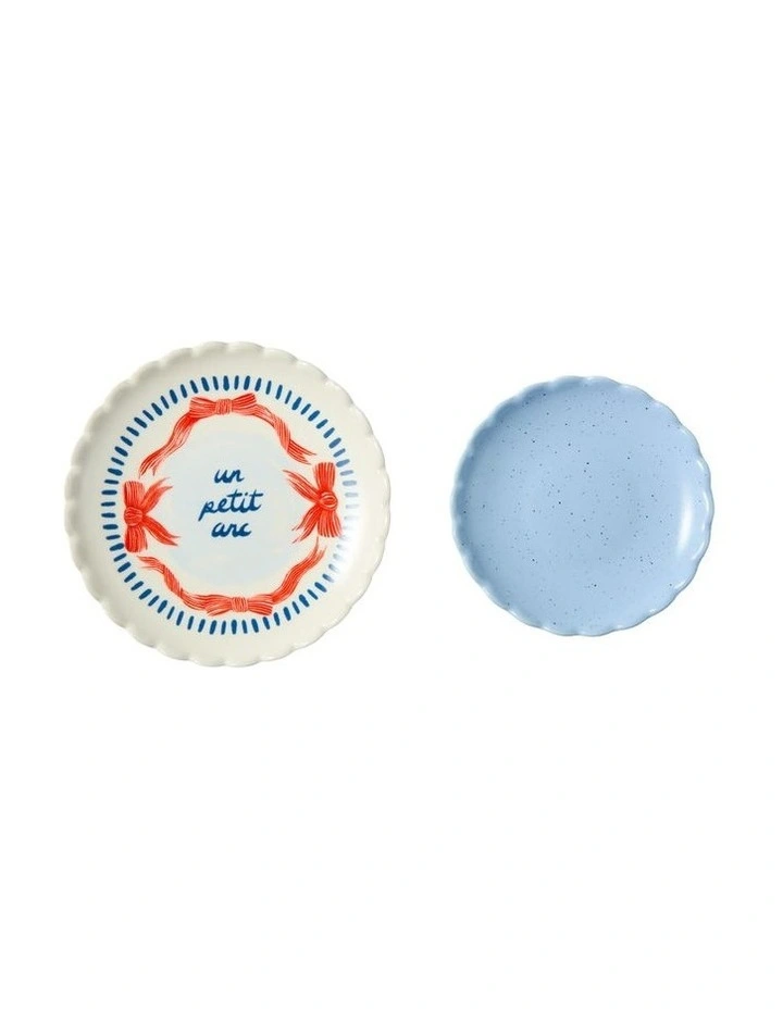 Wonderland Petit Arc Trinket Dish Set Of 2 in Blue image 1