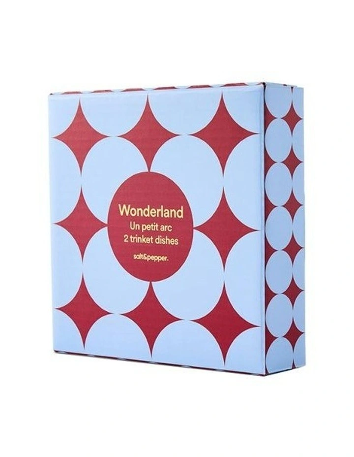 Wonderland Petit Arc Trinket Dish Set Of 2 in Blue image 3