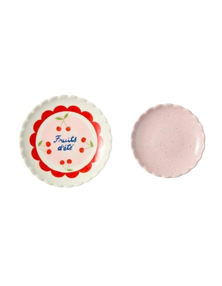 Wonderland SO2 Fruit Dete Trinket Dish  in Red image 1