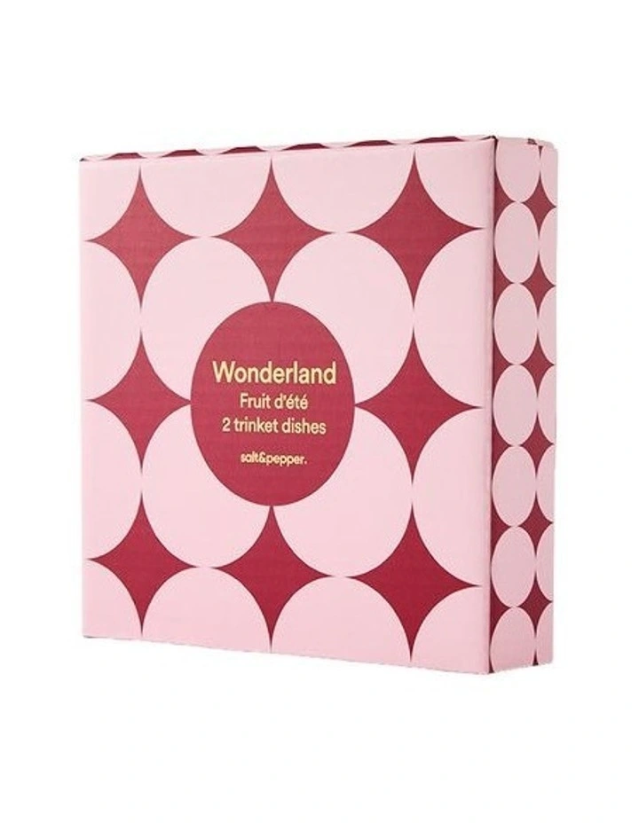 Wonderland SO2 Fruit Dete Trinket Dish  in Red image 3