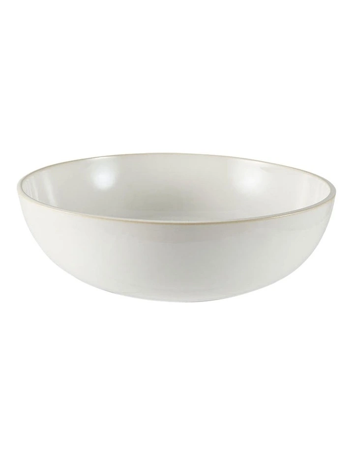 Riley Salad Bowl 26x7cm in White image 1