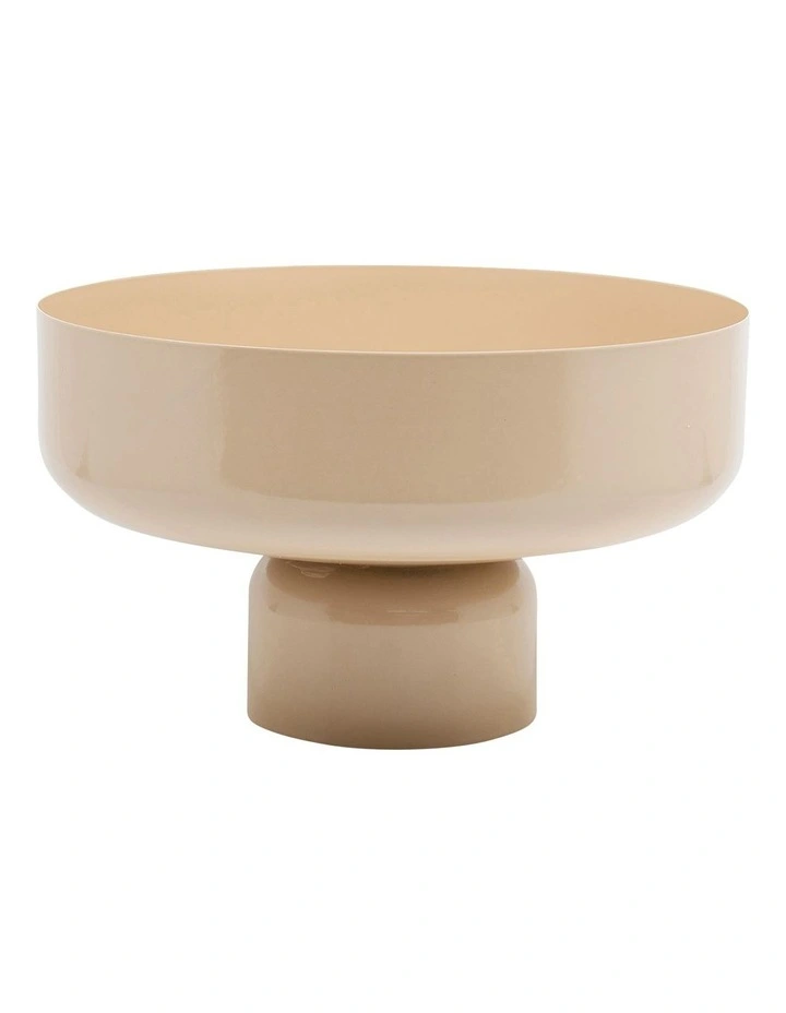 salt&pepper Amana Fruit Bowl Footed 26x16cm in Dusty Rose MYER