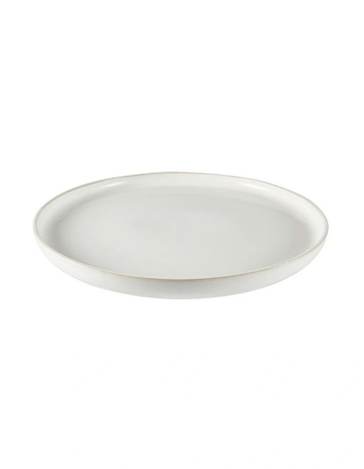 Riley Round Platter 34cm in White image 1