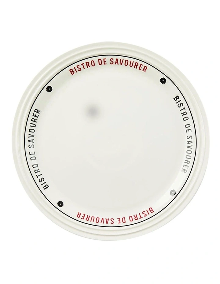 Bistro Round Platter 35cm in White image 1