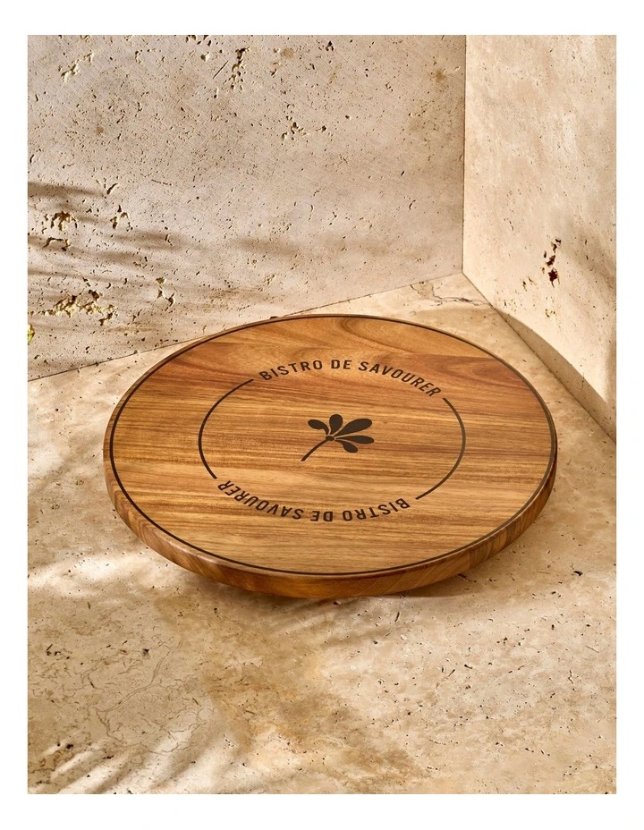 Bistro Lazy Susan 35cm in Brown image 4