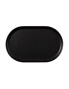 Riley Oval Platter 38cm in Black
