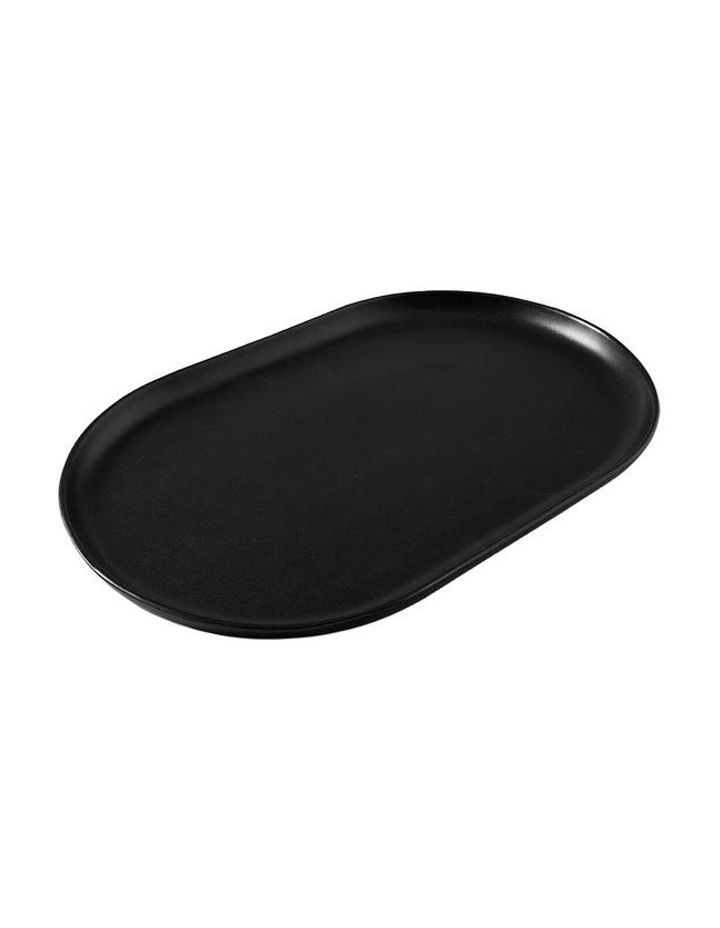 Riley Oval Platter 38cm in Black image 2