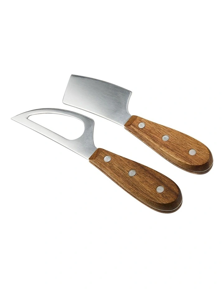 Bistro Board With Knife Set in Brown image 2