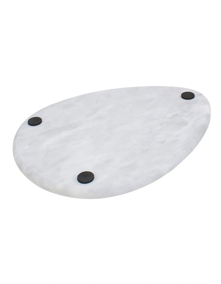 Novaro Board Marble 30x23.5cm in Grey image 3