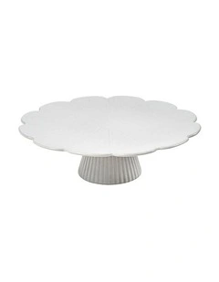 Hostess Cake Stand in Gresso Glaze 28cm