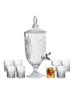 Winston Drink Dispenser 9 Piece Set