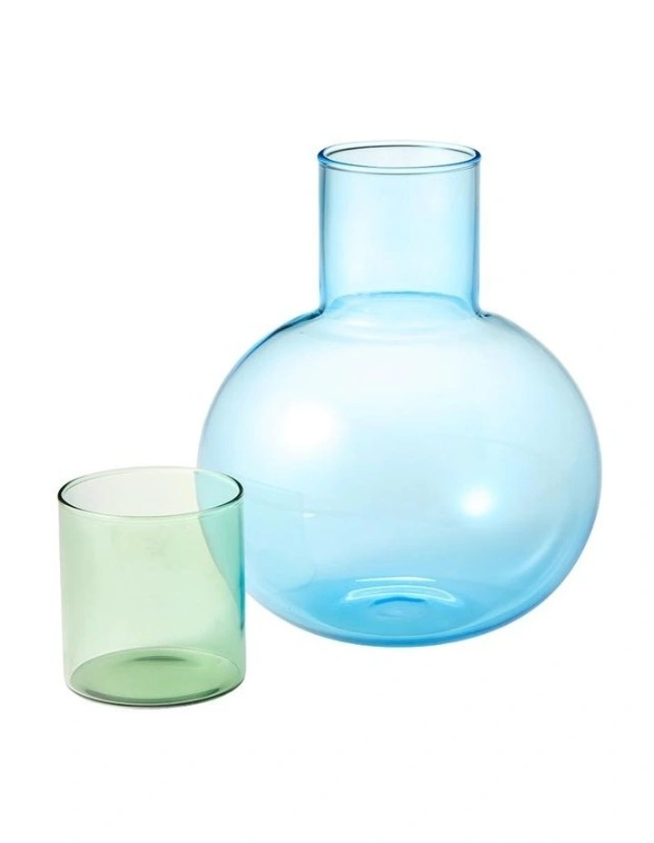 Wonderland Carafe W Glass Set Faded Gum image 3